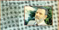 Recital poético de Oscar Hahn  [artículo] S.V.