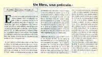 Un libro, una película  [artículo] Florentino Morales C.