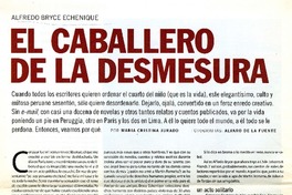 El Caballero de la desmesura  [artículo] María Cristina Jurado.