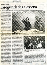 Inseguridades a escena.  [artículo]