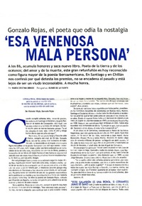 "Esa venenosa mala persona"  [artículo] María Cristina Jurado.