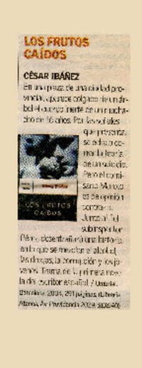 Los Frutos caídos.  [artículo]