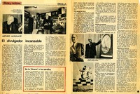 El divulgador incansable  [artículo] Abraham Santibáñez.