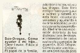 Sos-Drogas. Cómo ayudar a mi hijo...  [artículo]