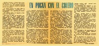 El Pugna con el colero  [artículo] Paz Guerra.