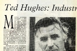 Ted Hughes: industria verbal  [artículo] Roberto Karmelic.