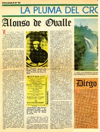 La Pluma del cronista colonial.  [artículo]