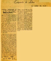 Constanza Nordenflicht en la vida de Diego Portales  [artículo] Hernán del Solar.