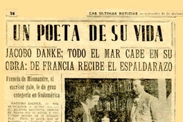 Un poeta de su vida.  [artículo]