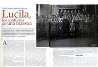 Lucila, los conflictos de una maestra.  [artículo] Marcela Escobar Q.