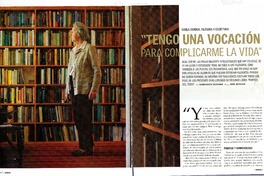Carla Cordua, filósofa y escritora "Tengo una vocación para complicarme la vida". (entrevistas) [artículo] Margarita Serrano