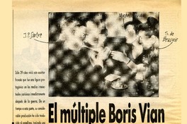 El múltiple Boris Vian  [artículo] Mónica Turenne.