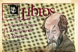 El retorno de un profeta  [artículo] Consuelo Larraín A.