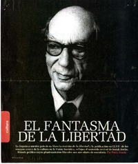 El Fantasma de la libertad  [artículo] Pablo Marín.