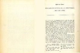 Recapitulación de la historia de los diez  [artículo] René de Costa.