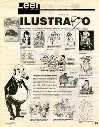 Ilustrado Antología de entrevistas recrea más de 40 años de humor gráfico [artículo] :
