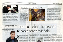 Los hoteles lujosos te hacen sentir más solo  [artículo] Constanza Rojas V.