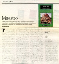 Maestro  [artículo]Juan Manuel Vial.