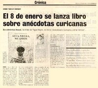 El 8 de enero de lanza libro sobre anécdotas curicanas  [artículo].
