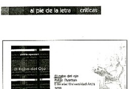 El Rabo del ojo  [artículo] Felipe Ruiz Valencia.