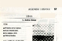 El camino de los ingleses  [artículo] Andrés Gómez.