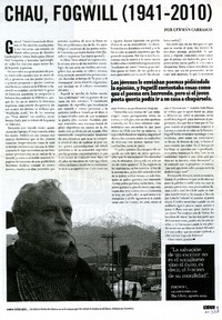 Chau, Fogwill (1941-2010)  [artículo] Germán Carrasco.