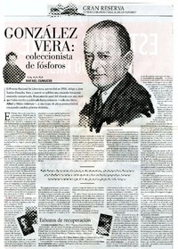 Coleccionista de fósforos  [artículo] Rafael Gumucio.