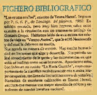 Las causas ocultas"  [artículo] Carlos René Ibacache I.