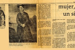 Mujer, hace un siglo.  [artículo]