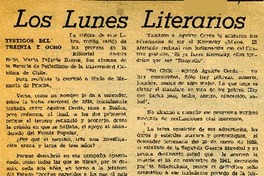 Testigos del treinta y ocho  [artículo] V.