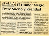 El humor negro, entre sueño y realidad: [entrevista] [artículo]