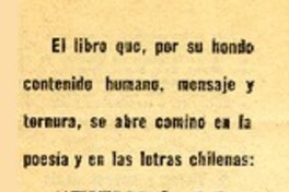 Tiempo de mi tiempo" de Eulogio Joel.  [artículo]