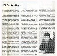 El punto ciego  [artículo]José V. Mansilla Contreras.