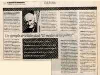 Un ejemplo de solidaridad  [artículo] Ivo Pavlov Bakovic.