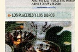 Aroma perfecto, juego de la imaginación  [artículo]Fernanda Donoso.