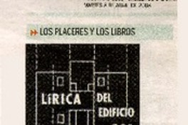 La derrota incansable  [artículo]Artemio Echegoyen.