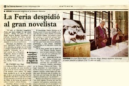 La Feria despidió al gran novelista  [artículo].