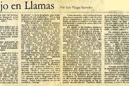 El ojo en llamas  [artículo] Luis Vargas Saavedra.