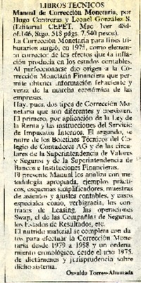 Libros técnicos  [artículo] Osvaldo Torres-Ahumada.