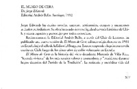 El museo de cera  [artículo] Roberto González.