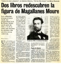 Dos libros redescubren la figura de Magallanes Moure  [artículo] Rodrigo Castillo