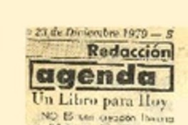 Un Libro para hoy  [artículo] Pickwick.