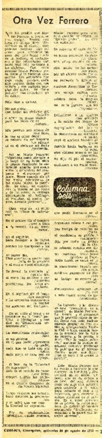 Otra vez Ferrero.  [artículo]