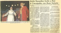 Anita González invita a reír a carcajadas con buen sainete: [entrevista] [artículo]