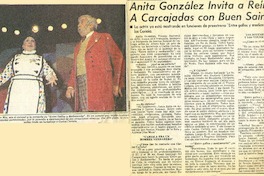 Anita González invita a reír a carcajadas con buen sainete: [entrevista] [artículo]