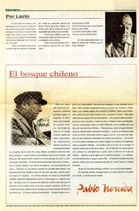 El Bosque chileno  [artículo] Lazlo.
