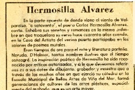 Hermosilla Alvarez  [artículo] Lautaro Robles.