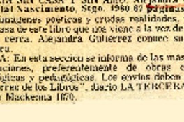 María sin casa y sin amo.  [artículo]