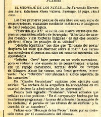 El mensaje de los peces.  [artículo]