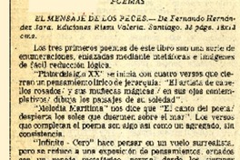 El mensaje de los peces.  [artículo]